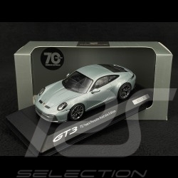 Porsche 911 GT3 Touring Exclusive Type 992 2021 Fish Silver Grey 1/43 Minichamps WAP0201640N001