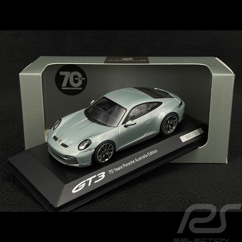 Porsche 911 GT3 Touring Exclusive Type 992 2021 Gris Argent Poisson 1/43 Minichamps WAP0201640N001