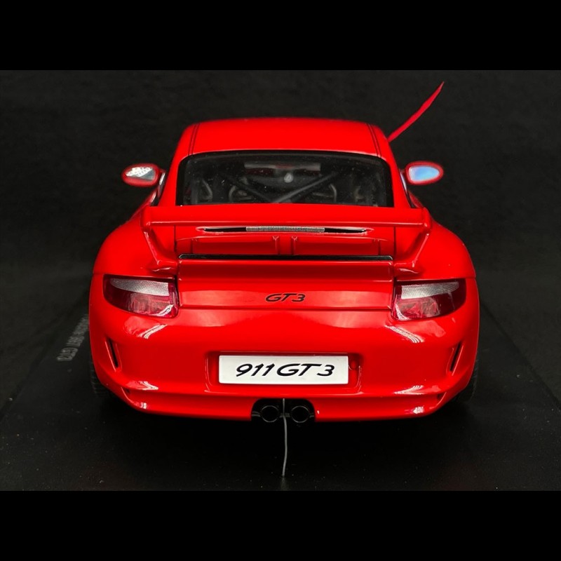 Porsche 911 GT3 Type 997 2007 Rouge Indien 1/18 AutoArt 77996