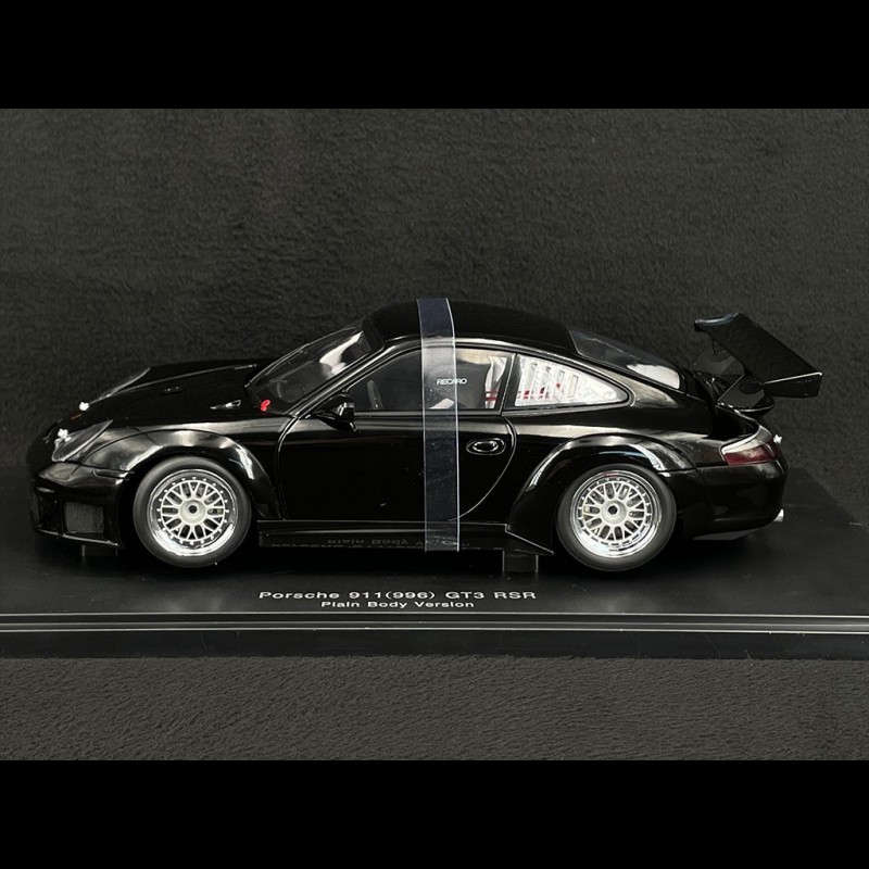 Porsche 911 GT3 RSR Type 996 Plain Body 2005 Black 1/18 AutoArt 80585