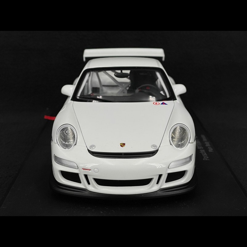 Porsche 911 GT3 Cup Type 997 Plain Body 2007 White 1/18 AutoArt 80783