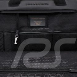 Porsche Bag 2 in 1 Roadster Compact S / 15" Nylon / Leather Black Porsche Design 4056487000596
