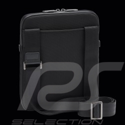 Porsche Shoulder Bag Nylon / Leather Black Roadster S 4056487001678