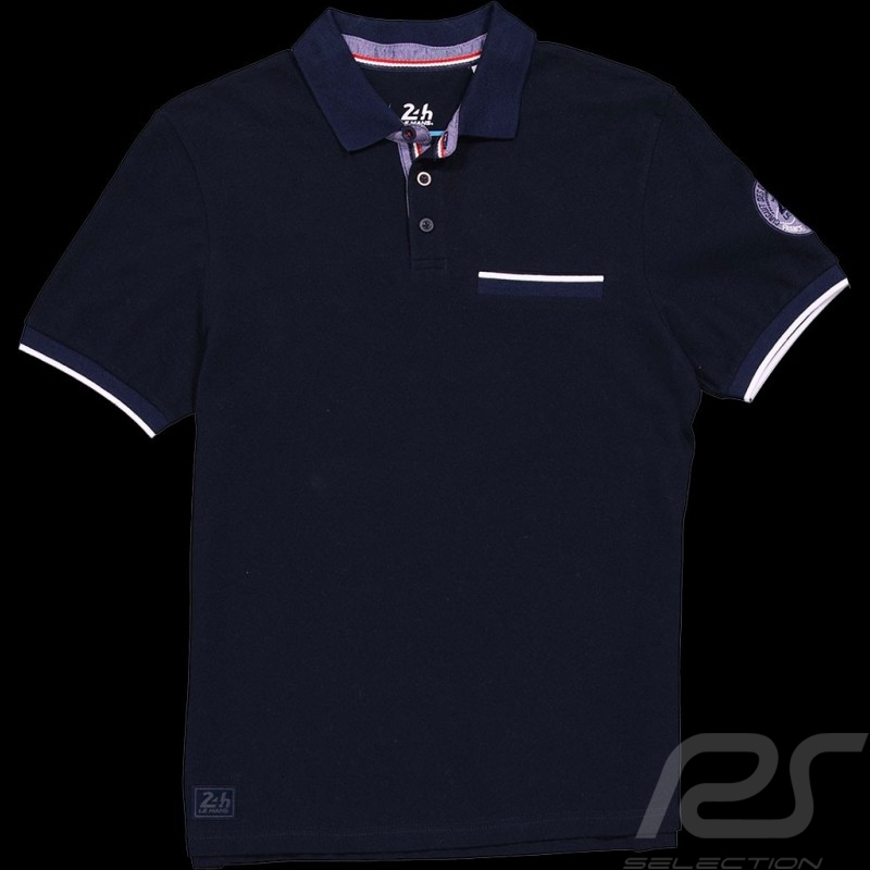 Polo 24h Le Mans Classic 1923 Bleu Marine - Homme LM221POM10-100