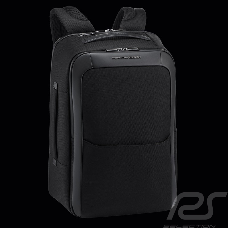 Porsche Design Business Backpack Multi-functional Nylon / Leather Black Roadster XL 4056487001630