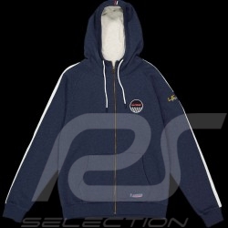 Sweatshirt Steve McQueen Le Mans Racing 20 Hoodie mit Reißverschluss Dunkelblau - Herren SQ221SSM09-120