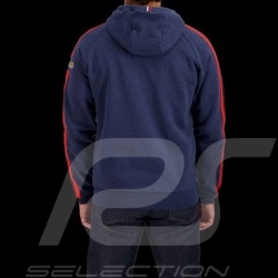 Sweatshirt Steve McQueen Le Mans Racing 20 Hoodie mit Reißverschluss Dunkelblau - Herren SQ221SSM09-120