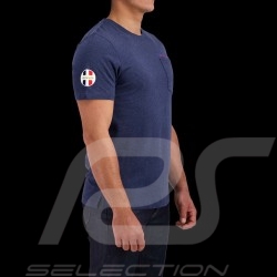 T-Shirt Steve McQueen Le Mans Pocket Bleu Foncé SQ221TSM01-120 - homme