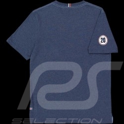 T-Shirt Steve McQueen Le Mans 1971 Bleu Foncé SQ221TSM03-120 - homme