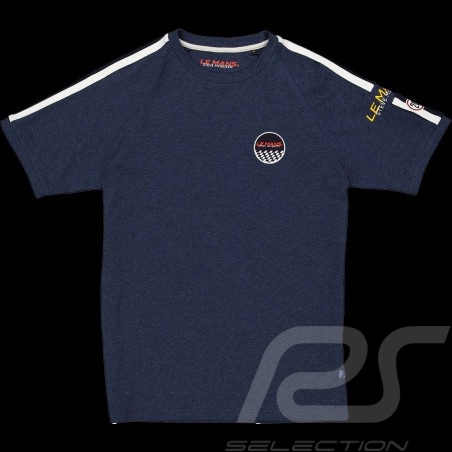 T-Shirt Steve McQueen Le Mans Racing 20 Dunkelblau SQ221TSM09-120 - Herren