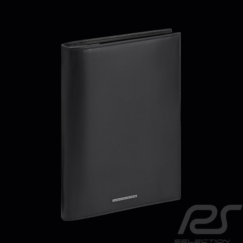 Wallet Porsche Design Trifold Large Size Leather Black Classic Billfold 13 4056487000855