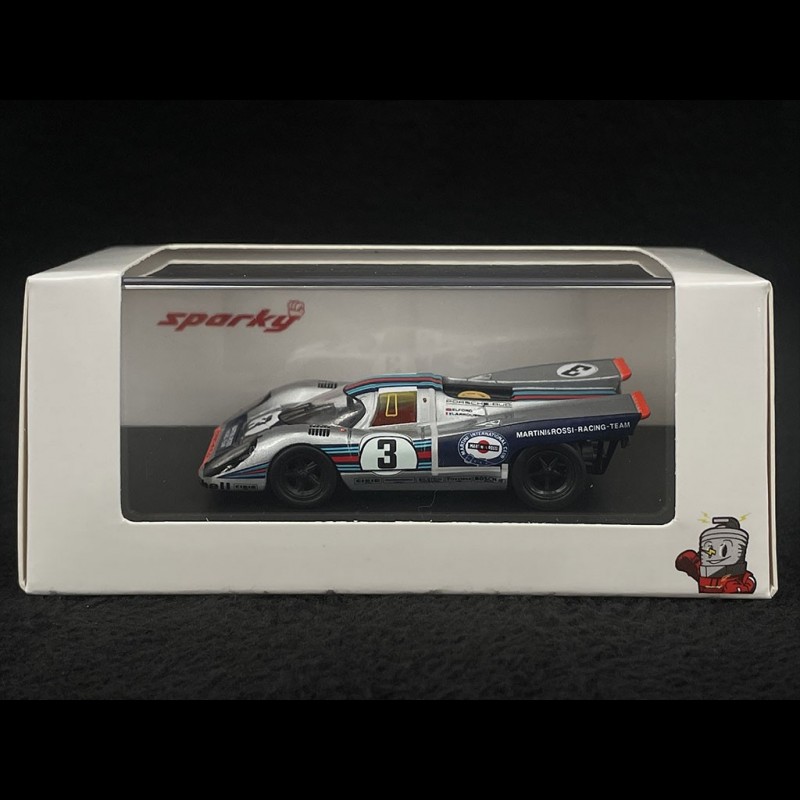 Porsche 917 n°3 Winner 12h Sebring 1971 1/64 Spark Y147