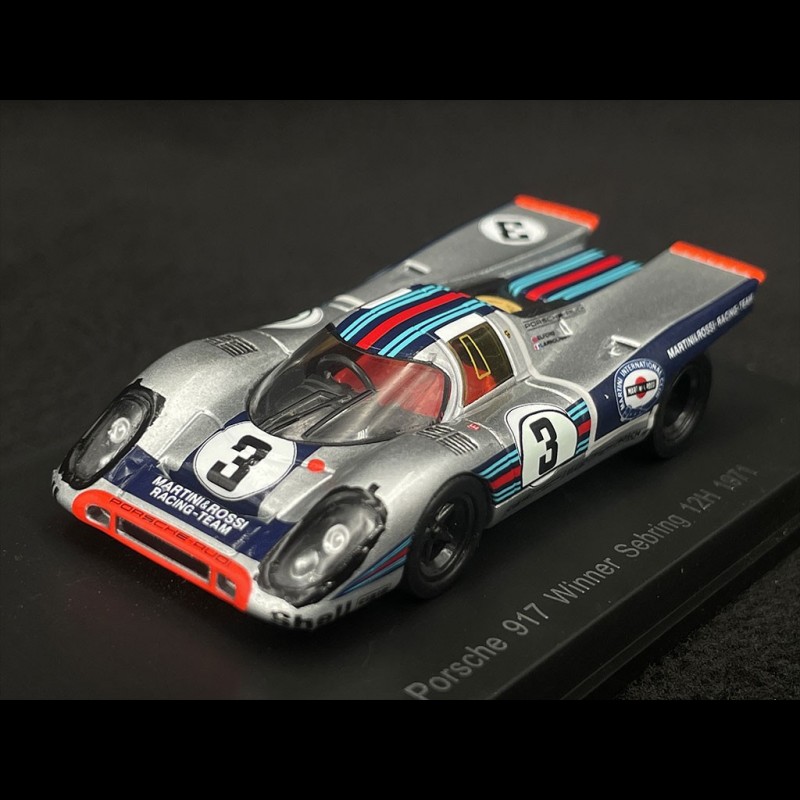 Porsche 917 n°3 Winner 12h Sebring 1971 1/64 Spark Y147