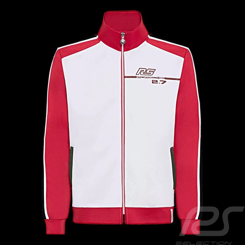 Porsche Jacke Carrera RS 2.7 Collection Softshell weiß / rot / schwarz WAP953NRS2 - Herren