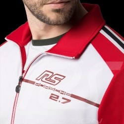 Porsche Jacke Carrera RS 2.7 Collection Softshell weiß / rot / schwarz WAP953NRS2 - Herren