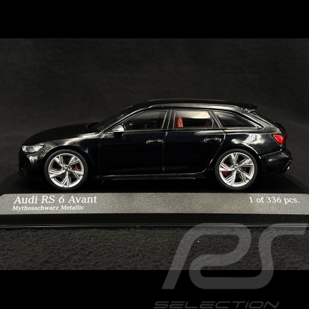 Audi RS6 Avant 2019 Black metallic 1/43 Minichamps 410018015
