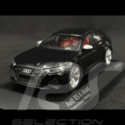 Audi RS6 Avant 2019 Noir métallisé 1/43 Minichamps 410018015