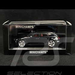 Audi RS6 Avant 2019 Noir métallisé 1/43 Minichamps 410018015