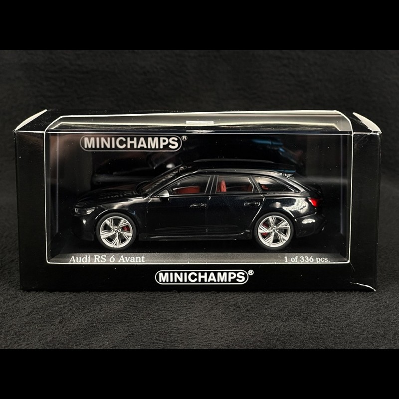 Audi RS6 Avant 2019 Blanc Glacier Métallique 1/43 Minichamps 410018012