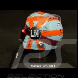 Lando Norris Helmet GP Monaco 2021 1/5 Spark 5HF068