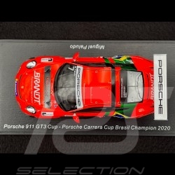 Porsche 911 GT3 Cup Type 991 n°7 Winner Carrera Cup Brazil 2020 1/43 Spark S8499