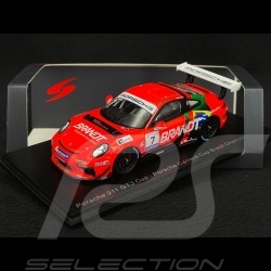 Porsche 911 GT3 Cup Type 991 n°7 Vainqueur Carrera Cup Brazil 2020 1/43 Spark S8499