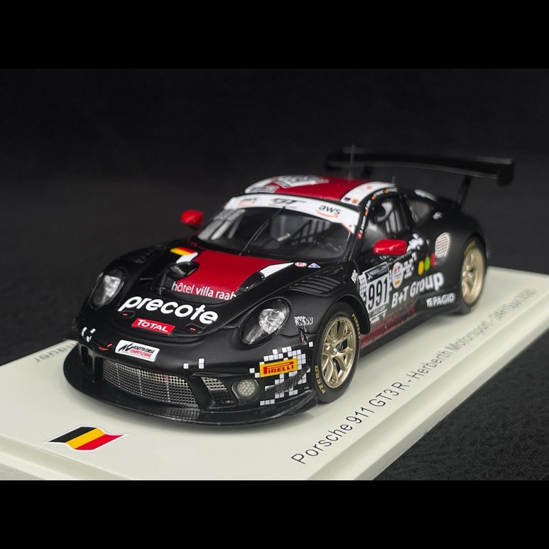 Porsche 911 GT3 R Type 991 n°991 24h Spa 2020 1/43 Spark SB395