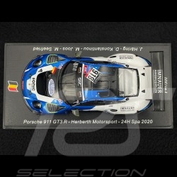 Porsche 911 GT3 R Type 991 n°918 24h Spa 2020 1/43 Spark SB404