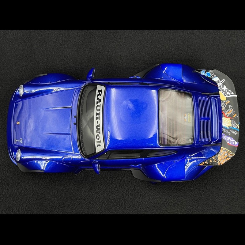 Porsche 911 964 RWB – Bleu Métallisé – GTspirit – 1/18 – Résine