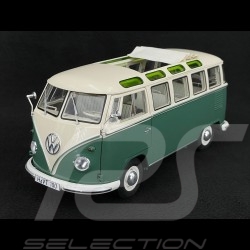 Volkswagen VW T1b Samba Combi 1958 Vert Pastel / Blanc 1/18 Schuco 450037800