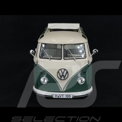 Volkswagen VW T1b Samba Combi 1958 Vert Pastel / Blanc 1/18 Schuco 450037800