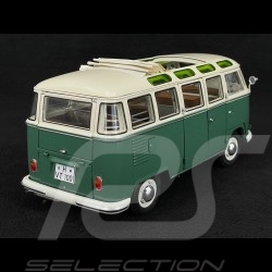 Volkswagen VW T1b Samba Combi 1958 Vert Pastel / Blanc 1/18 Schuco 450037800