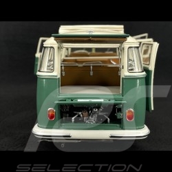 Volkswagen VW T1b Samba Combi 1958 Vert Pastel / Blanc 1/18 Schuco 450037800