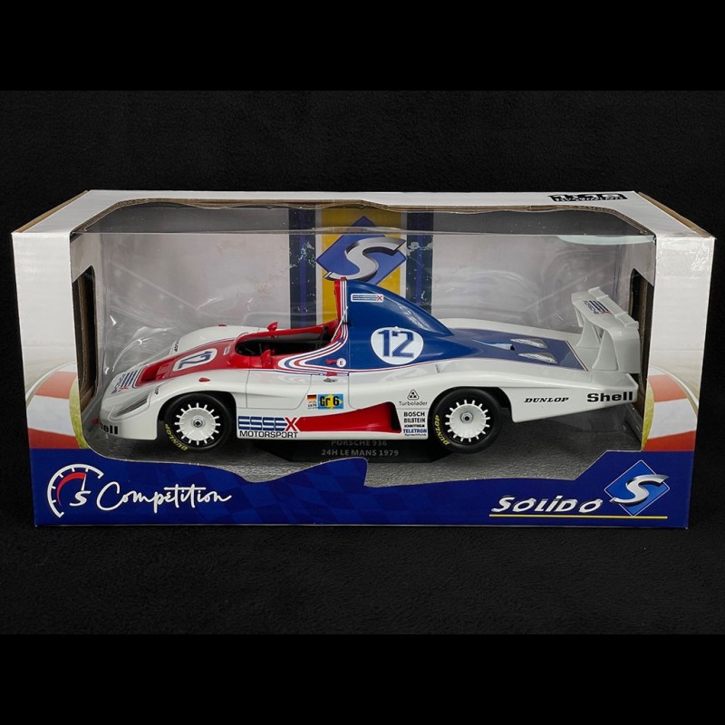 Voiture Miniature Solido Porsche 936 - 24H Le Mans 1979 #12 - Échelle 1:18 - Neuf En Boîte