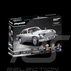 Aston Martin DB5 James Bond Goldfinger Gris Argent avec figurines Playmobil 70578