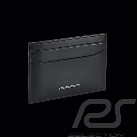 Portefeuille Porsche Design Porte-cartes Cuir Noir Classic Cardholder 2 MC 4056487001333