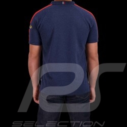 Polo Shirt Steve McQueen Le Mans Racing 20 Dark Blue SQ221POM09-120 - Men