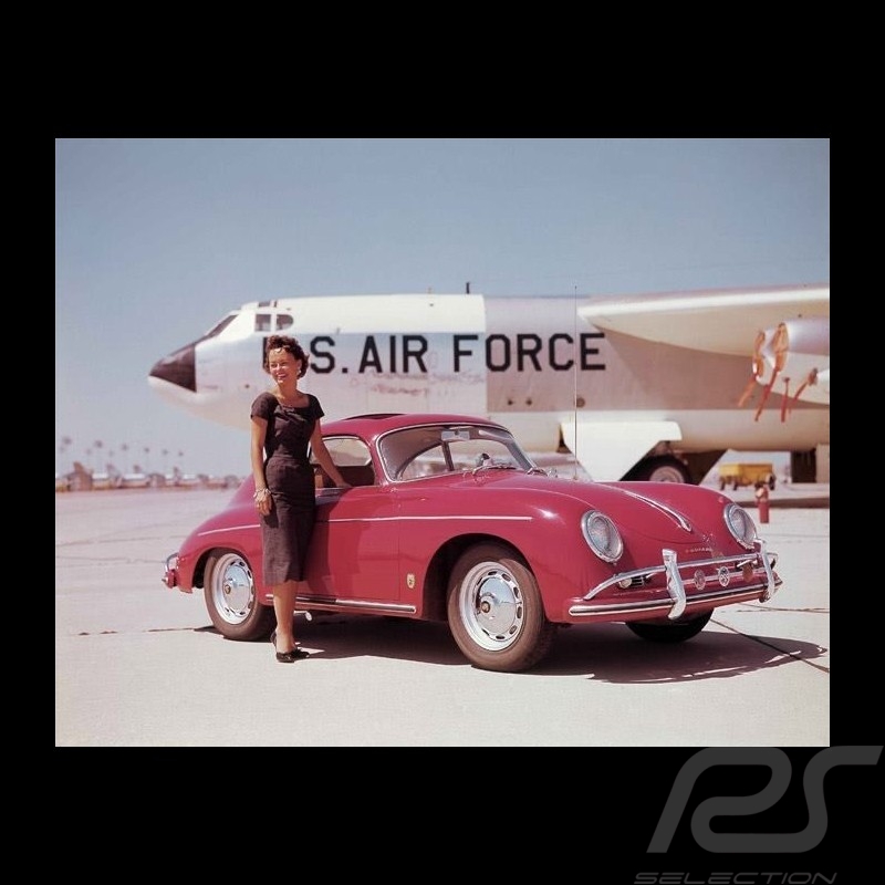 Carte Postale Porsche 356A Coupe 1957 US Air Force