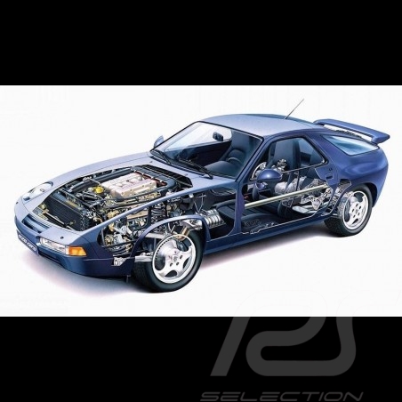 Tarjeta postal Porsche 928...