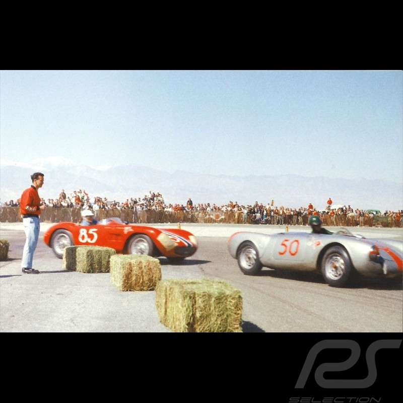 Postkarte Porsche 550 Sportscar Race