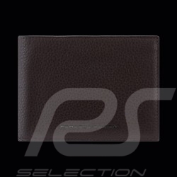 Wallet Porsche Design Card holder Leather Dark brown Business Wallet 4 wide 4056487000893