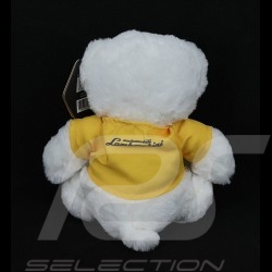 Lamborghini Teddy Bear Plush Yellow / White LC80120