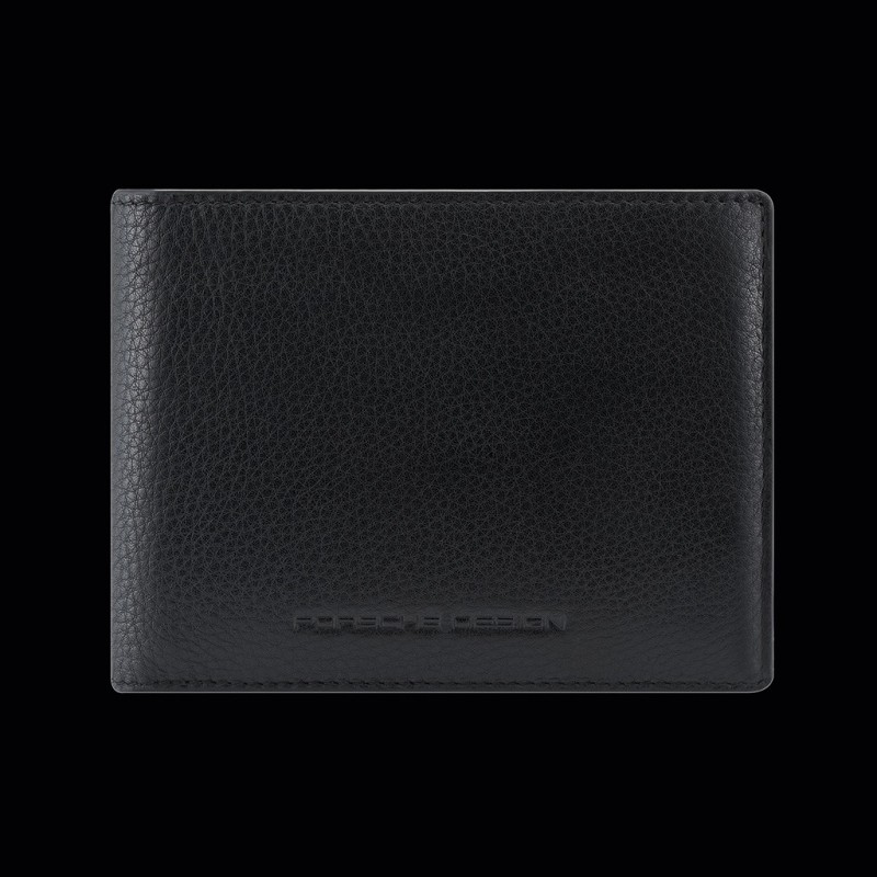 Portefeuille Business Porsche Design - Noir Cuir D'agneau - Protection RFID - Neuf Avec étiquettes
