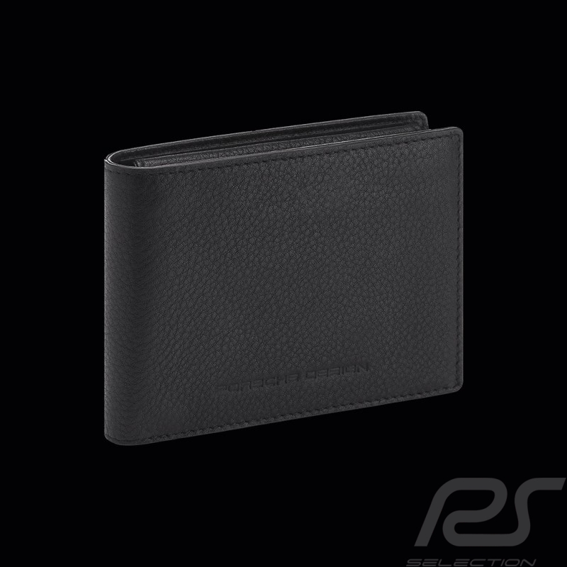 Wallet Porsche Design Compact Leather Black Business Wallet 5 4056487000909
