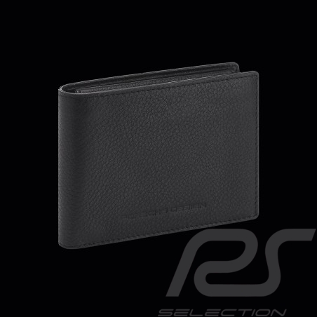 Geldbörse Porsche Design Kompakt Leder Schwarz Business Wallet 5 4056487000909