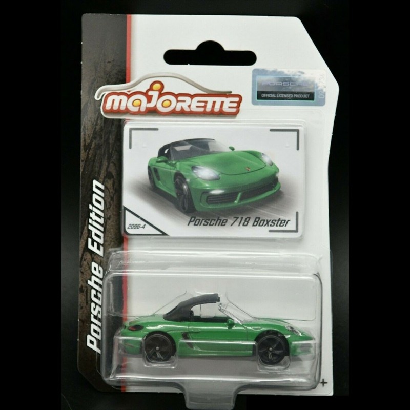 Porsche Edition - Green 718 Porsche Boxter 1:64 Scale Die-Cast Car by  Majorette