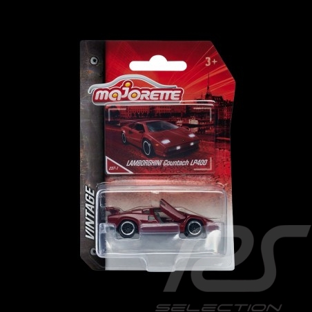 Lamborghini Countach LP400 Red 1/59 Majorette 212052010SMO
