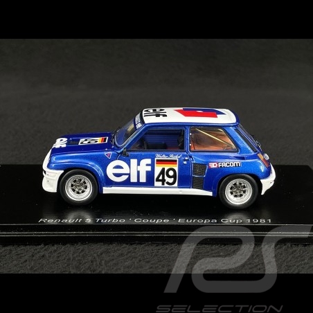 Renault 5 Turbo n°49 R5 Turbo Eurocup 1981 1/43 Spark S6022