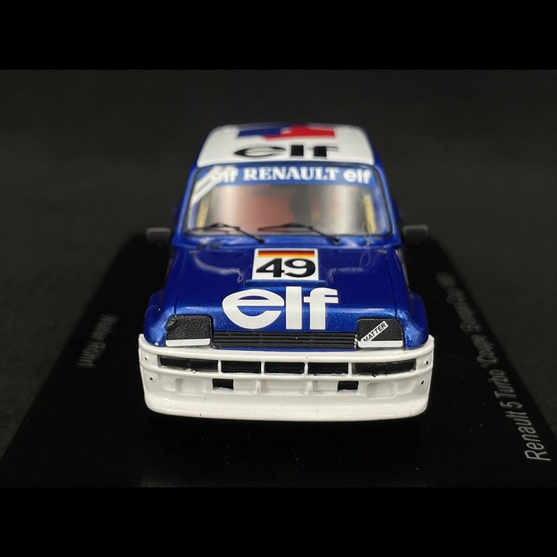 Spark Model 1/43 – Renault 5 Turbo EC MOMO – Noire Sigala 1981 – Résine