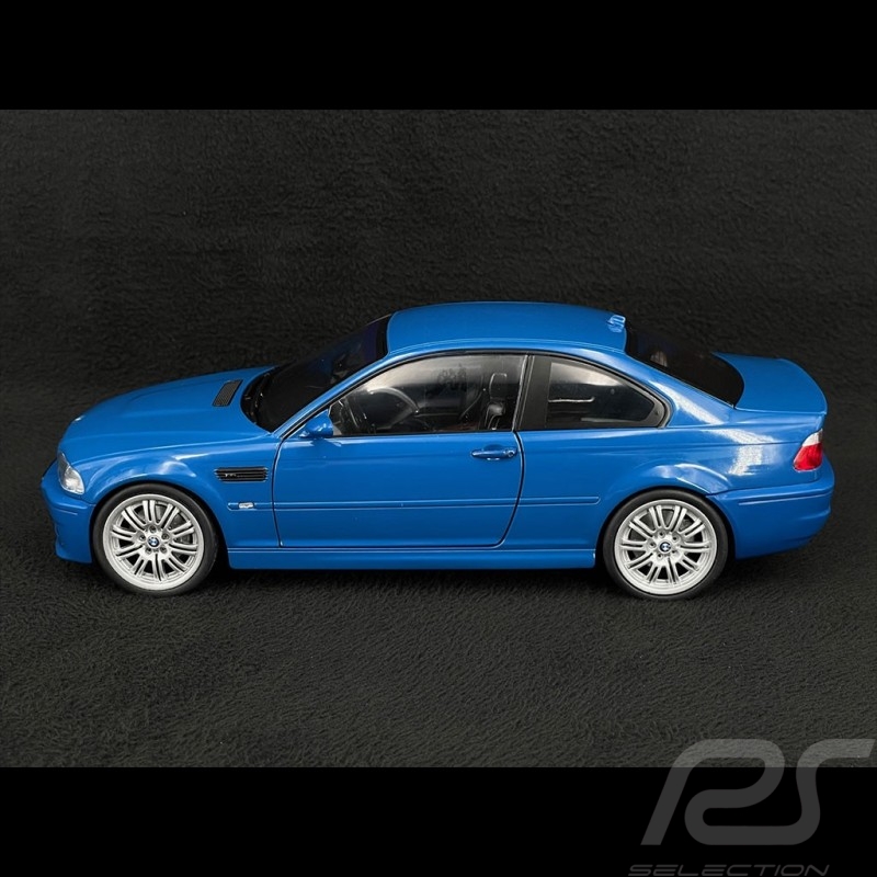 BMW M3 Coupe E46 2000 Lagunablau 1/18 Solido S1806502